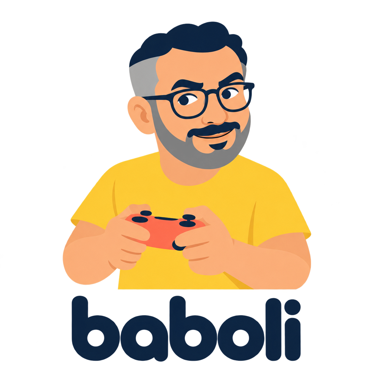 Baboli özgün karakter ve dikey logo